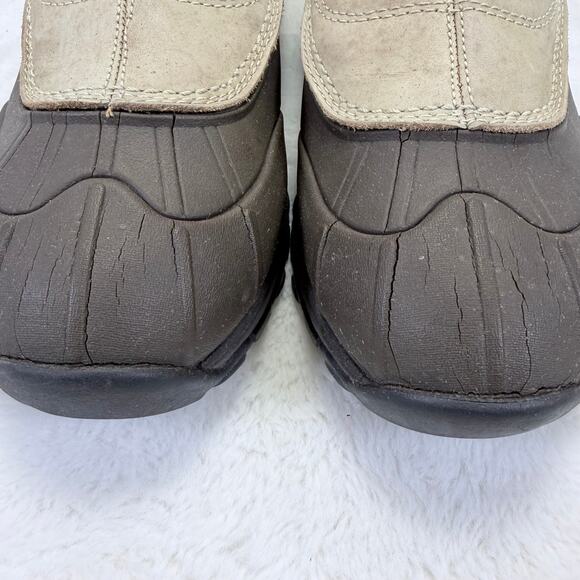 L.L. Bean Storm Chaser Slip On Duck Boots Tek 2.5 Brown Mens Size 7 main image 11